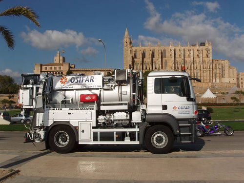 吸污卡车 - max. 40 t | CANALMASTER - MÜLLER Umwelttechnik GmbH & Co. KG - 双车轴