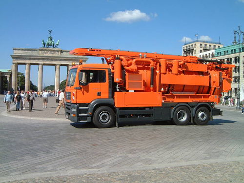 吸污卡车 - CANALMASTER WA - Typ ECONOMIC - MÜLLER Umwelttechnik GmbH & Co. KG - 3车轴