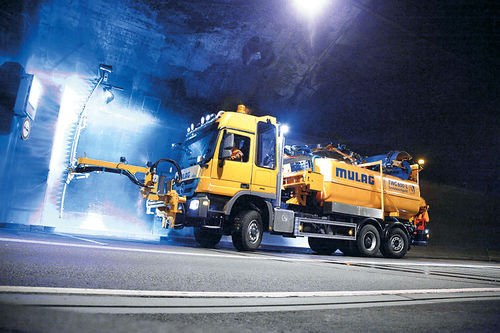 水清洗系统 - TWG 600-L - MULAG Fahrzeugwerk Heinz Wössner GmbH u. Co. KG - 自动 / 高压 / 卡车安装式