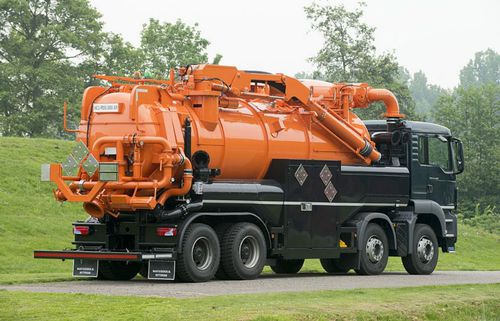 抽吸卡车 - Vacu-Press® 8000 ADR/Hi-Lift - Naaktgeboren Rotterdam B.V.  - 4车轴