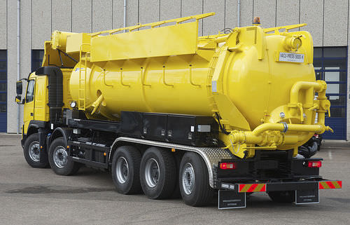 抽吸卡车 - Vacu-Press® 8000 5-axle - Naaktgeboren Rotterdam B.V.  - 5车轴