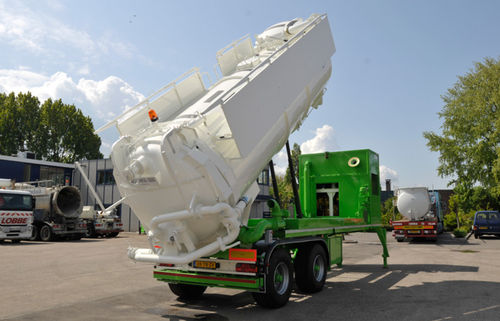 罐车半挂车 - Vacu-Press® Maxloader - Naaktgeboren Rotterdam B.V.  - 双车轴 / 牵引式 / 吸尘器