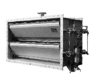 隔离空气挡板 - 2 500 x 2 500 mm | PE  - ORBINOX  - 调节 / 手动 / 电动