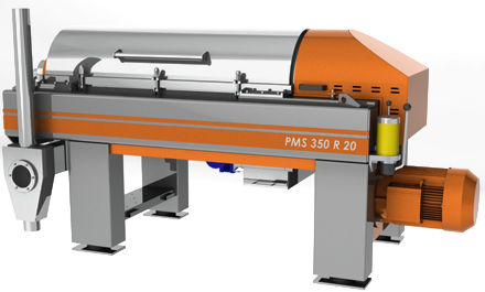 工业滗析器 - PMS 350 / R 20 - POLAT MAKINA SANAYI VE TICARET A.S.  - 离心 / 卧式