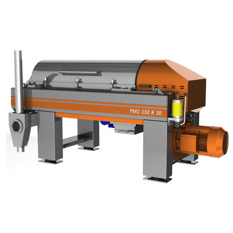 工业滗析器 - PMS 350 R 30 - POLAT MAKINA SANAYI VE TICARET A.S.  - 离心 / 卧式