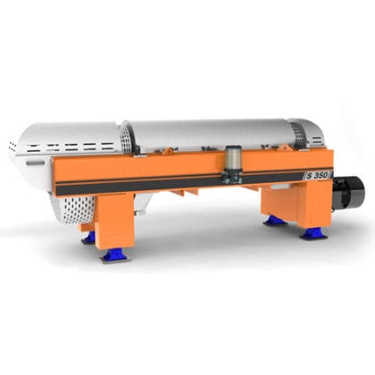 污泥脱水滗析器 - S 350 - POLAT MAKINA SANAYI VE TICARET A.S.  - 离心 / 卧式