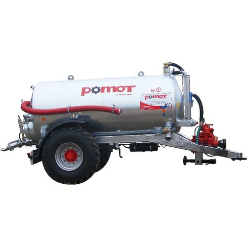 运输贮液罐 - T507/6 - Pomot Sp. z o. o. (GmbH) Chojna  - 用于泥浆 / 镀锌 / 自承重