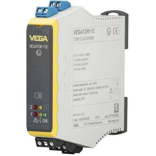 2通式信号调节器 - VEGATOR 112 - VEGA Grieshaber KG/德国VEGA - DIN导轨 / 液位传感器