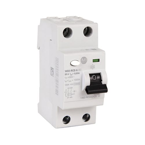 剩余电流动作断路器 / 漏电 - 1492-RCDA series - Allen-Bradley - 4极 / 2极 / 模块化
