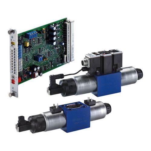 比例液压分配器 - 4WREE10E50-2X - Bosch Rexroth - Industrial Hydraulics - 线轴 / 螺线管驱动 / 直动式