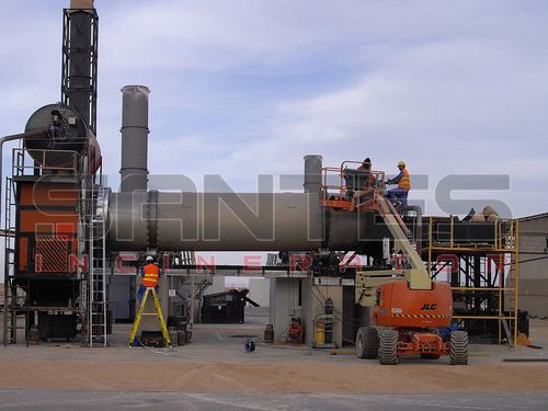 危险废料焚烧炉 - Santes Incinerator  - 用于工业废料 / 旋转烤箱 / 连续式