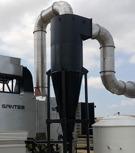 干式气体洗涤器 - Santes Incinerator  - 活性炭 / 化学 / 高效率