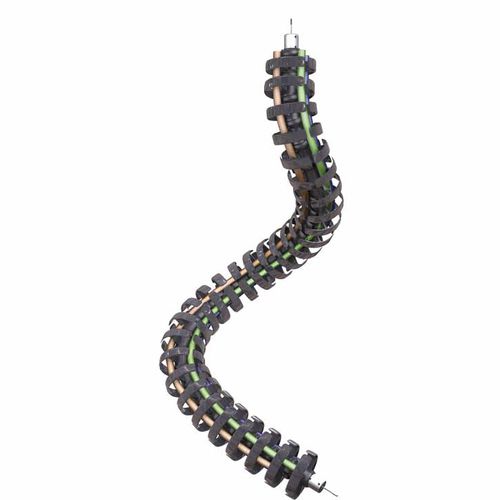 开放式拖链 - ROBOTRAX® - TSUBAKI KABELSCHLEPP - 钢 / 塑料 / 环形