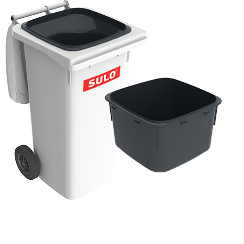 塑料废料箱 - VARIO - SULO Umwelttechnik GmbH  - 用于危险废料 / 带盖 / 带把手