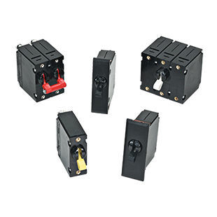 液压电磁断路器 - B series - Carling Technologies - AC/DC / 卧式 / 立式
