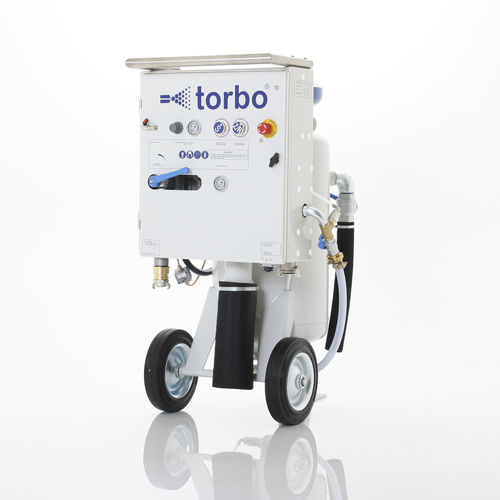 手动喷砂机 - torbo M-L - torbo ENGINEERING KEIZERS GmbH  - 压力式 / 移动式