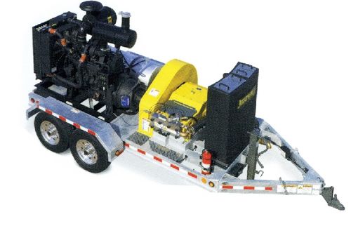 水清洗机 - max. 2 800 bar | JET – X 4200 series - UNIJET SYSTEMS  - 自动 / 工艺流程 / 用于管道