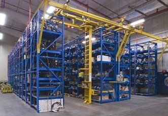 重载货架 - STAK System® - Stanley Vidmar - 货盘 / 大型 / 带桥式堆垛起重机