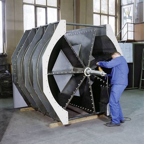 多用途旋转闸门 - Ventilatorenfabrik Oelde - 集尘器用 / 原型地做