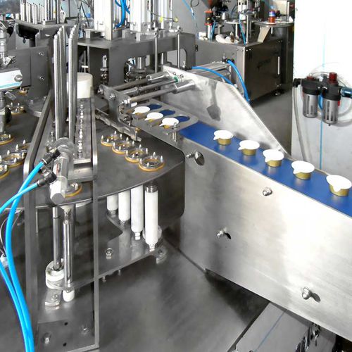 杯子灌装封口机 - TEKA4 - Jacopack - PLC控制 / 容积式 / 用于美容产品