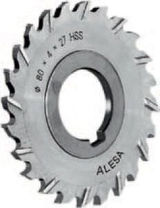 扣联侧铣刀 - 3555 - ALESA - 实心 / 开槽 / HSS