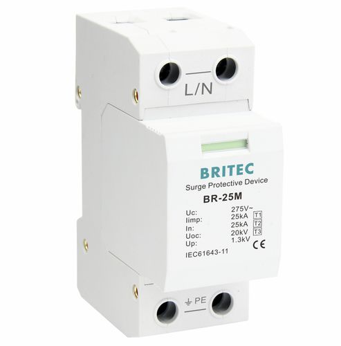 单极避雷器 - BR-25M 1P series - Britec Electric Co., Ltd - 1 型 / 2 型 / 3 型