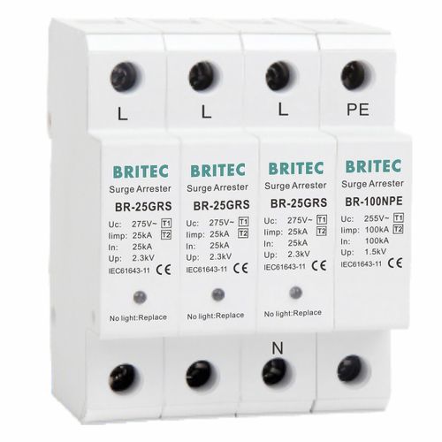 1型防雷盒 - BR-25GRS 3+1 series - Britec Electric Co., Ltd - 2 型 / I 级 / II 级
