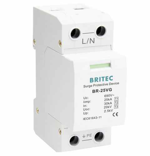 1型避雷器 - BR-25VG 1P series - Britec Electric Co., Ltd - 2 型 / 3 型 / I 级