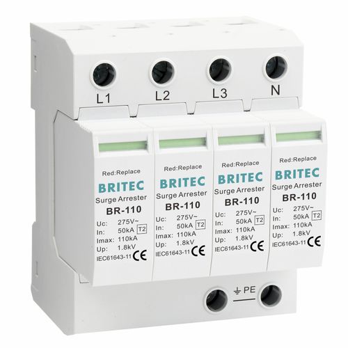 2型防雷盒 - BR-110 4P series - Britec Electric Co., Ltd - II 级 / 电动安装 / 遥测信号
