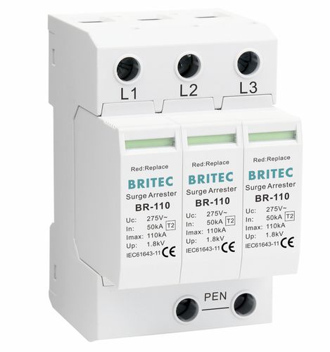 2型防雷盒 - BR-110 3P series - Britec Electric Co., Ltd - II 级 / 电动安装 / 遥测信号