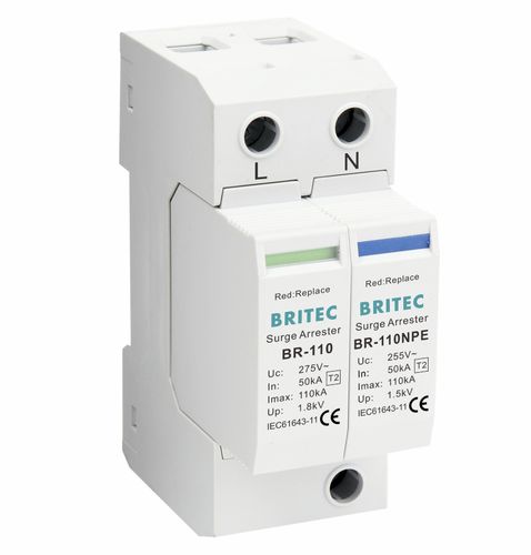 II型避雷器 - BR-110 1+1 series - Britec Electric Co., Ltd - II 级 / 电动安装 / 遥测信号