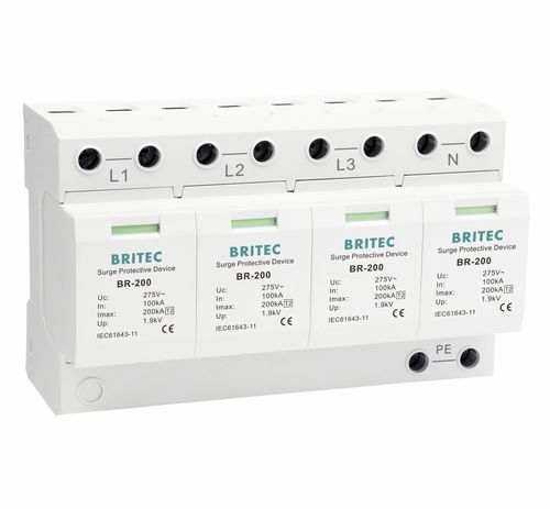 II型避雷器 - BR-200 4P series - Britec Electric Co., Ltd - II 级 / 电动安装 / 遥测信号