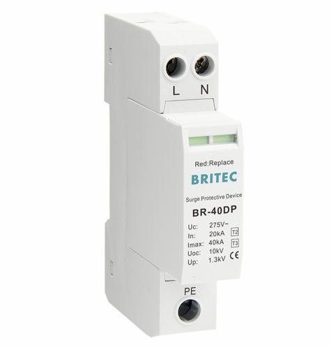 II型避雷器 - BR-40DP 2P series - Britec Electric Co., Ltd - 3 型 / II 级 / III 级