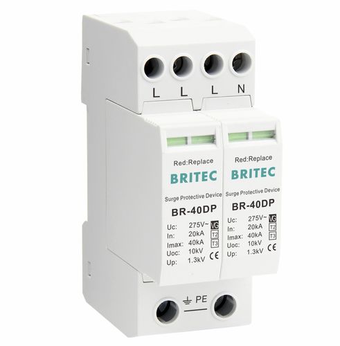 II型避雷器 - BR-40DP 3+1 series - Britec Electric Co., Ltd - 3 型 / 遥测信号 / 电动安装