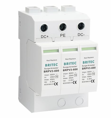 II型避雷器 - BRPV3-600 - Britec Electric Co., Ltd - II 级 / 电动安装 / 遥测信号