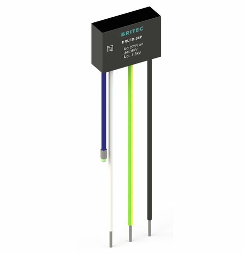 2型避雷器 - BRLED-06P - Britec Electric Co., Ltd - 3 型 / III 级 / 用于照明
