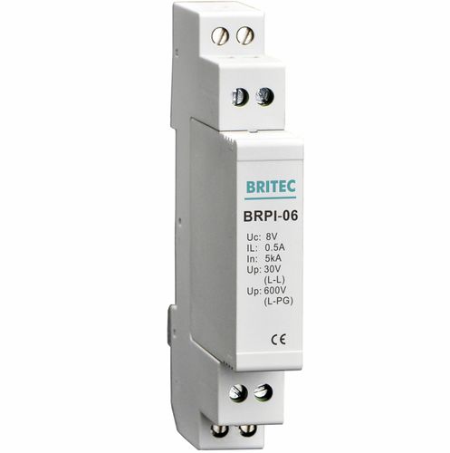 II型避雷器 - BRPI series - Britec Electric Co., Ltd - 用于信号传输 / 电动安装 / 用于通信和数据传输线