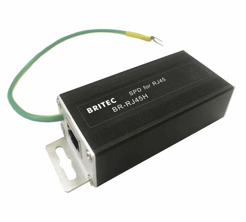 信号传输避雷器 - BRRJ45H-8L - Britec Electric Co., Ltd - 用于 LAN / 电动安装 / CAT6线用