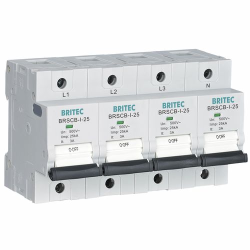 小型断路器 - BRSCB-I-25 - Britec Electric Co., Ltd - 热量 / 交流 / DIN导轨