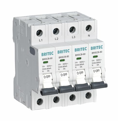 热量断路器 - BRSCB-80 series - Britec Electric Co., Ltd - 用于过载 / 低电压 / 交流