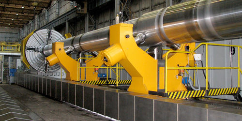 CNC数控车削加工中心 - TTV series - PORĘBA Machine Tools - 4 导轨式 / 用于重型加工 / 铣削