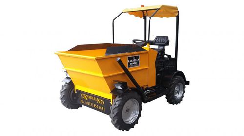 轮胎式自卸车 - KBT  - KARDELEN MAKİNA SAN. TİC. LTD. ŞTİ. - 汽油 / 旋转翻斗式