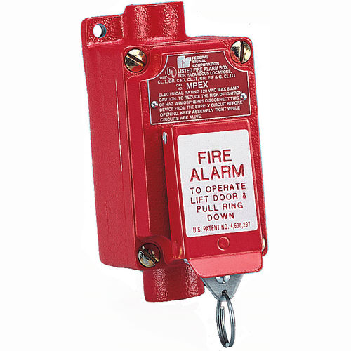 防爆燃手动报警按钮 - MPEX - FEDERAL SIGNAL - 消防警报器