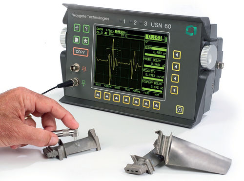超声波探伤仪 - USN 60 series - Waygate Technologies - 手提 / 用于室外