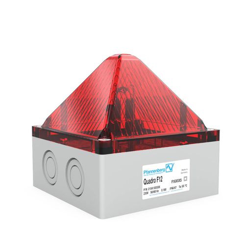 频闪报警灯 - Quadro F12 - PFANNENBERG - LED式 / 24Vdc / 230 Vac