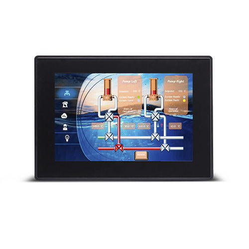 电阻式触摸屏HMI - EH-TP700 series - Hitachi Europe GmbH/日立 - 壁挂安装 / 面板式 / DIN导轨