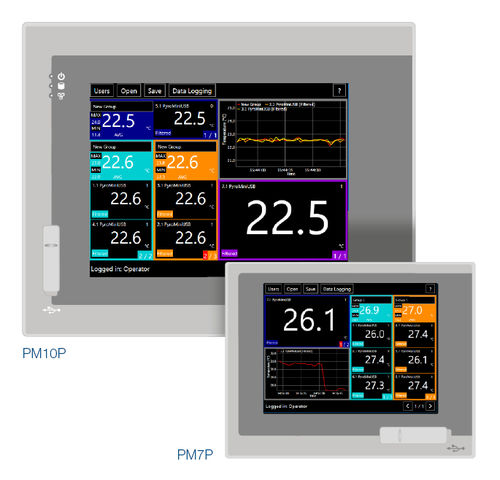 液晶工业平板电脑 - PM7P, PM10P - Calex Electronics Limited - 电阻式触摸屏 / LED背光 / 7"