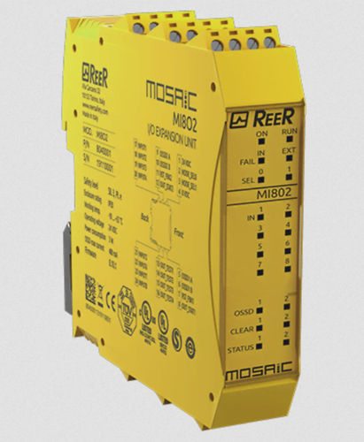 数字I/O模块 - MI series - REER - MODBUS / 8路数字输入 / 安全