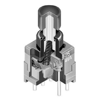 触摸屏按钮式开关 - BB series - NKK Switches - 弹簧 / 机电 / 微型