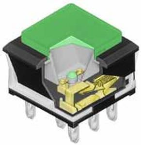 弹簧按钮式开关 - UB series - NKK Switches - 扁平 / 瞬时 / 机电